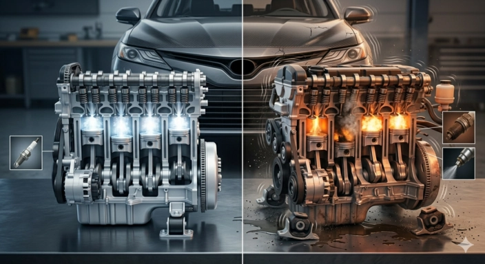 اسباب اهتزاز محرك السيارة