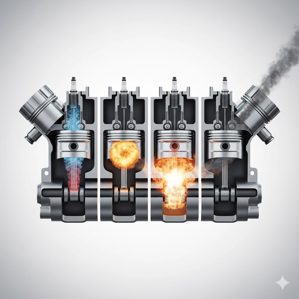 الفرق بين محرك الديزل والبنزين