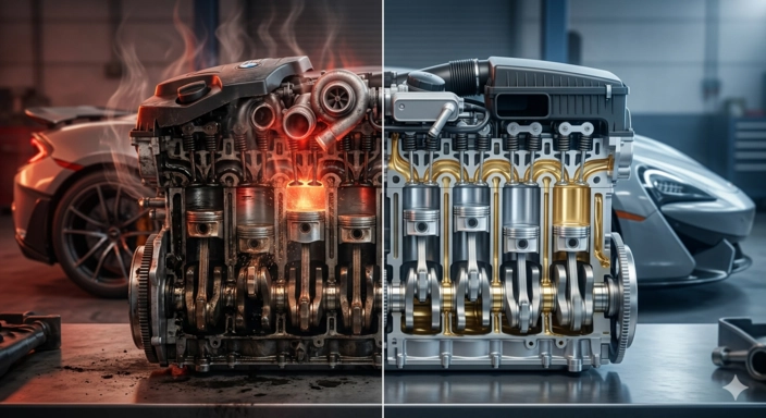 انواع زيوت السيارات