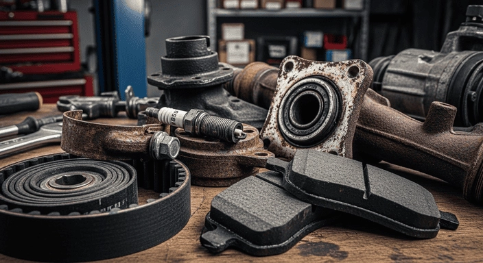 ما هي علامات تلف قطع الغيار التي تستدعي التبديل الفوري؟