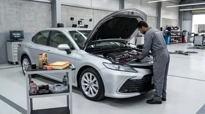 أعطال تويوتا كامري وقطع غيارها